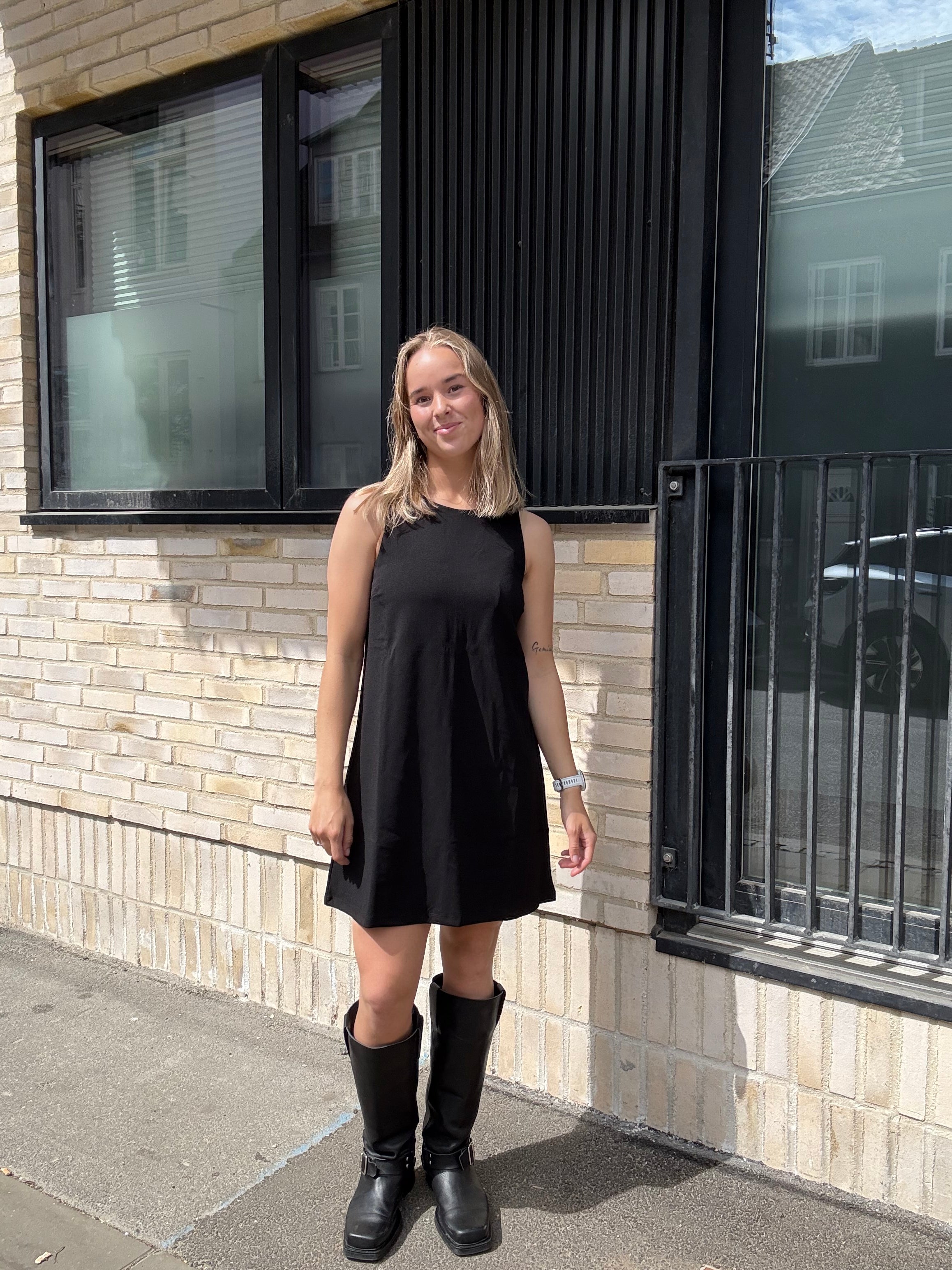 PCJOSELLA Short Dress - Black